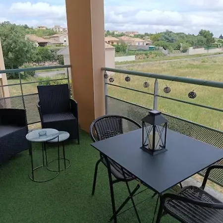 Appartamento Le Cocon De Marie,piscine, Balcon, Parking Gratuit, Baignoire *