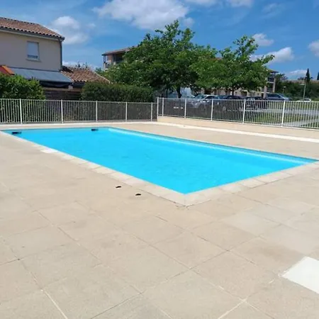 Apartment Le Cocon De Marie,piscine, Balcon, Parking Gratuit, Baignoire Carcassonne