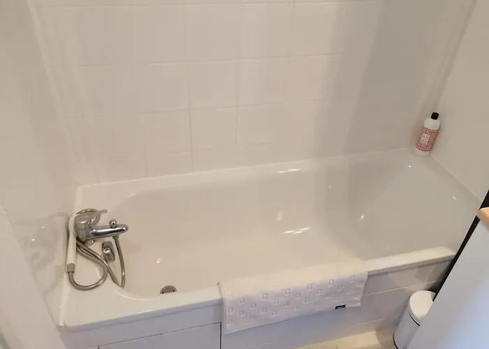 Le Cocon De Marie,piscine, Balcon, Parking Gratuit, Baignoire アパート カルカソンヌ