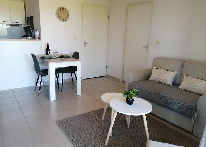 アパート Le Cocon De Marie,piscine, Balcon, Parking Gratuit, Baignoire *